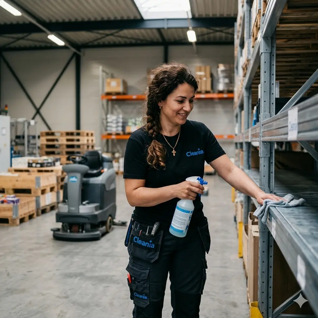 Cleania erhvervsrengøring produktion