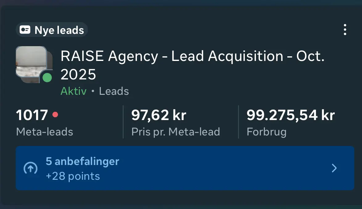 Strategimøde hos RAISE Agency