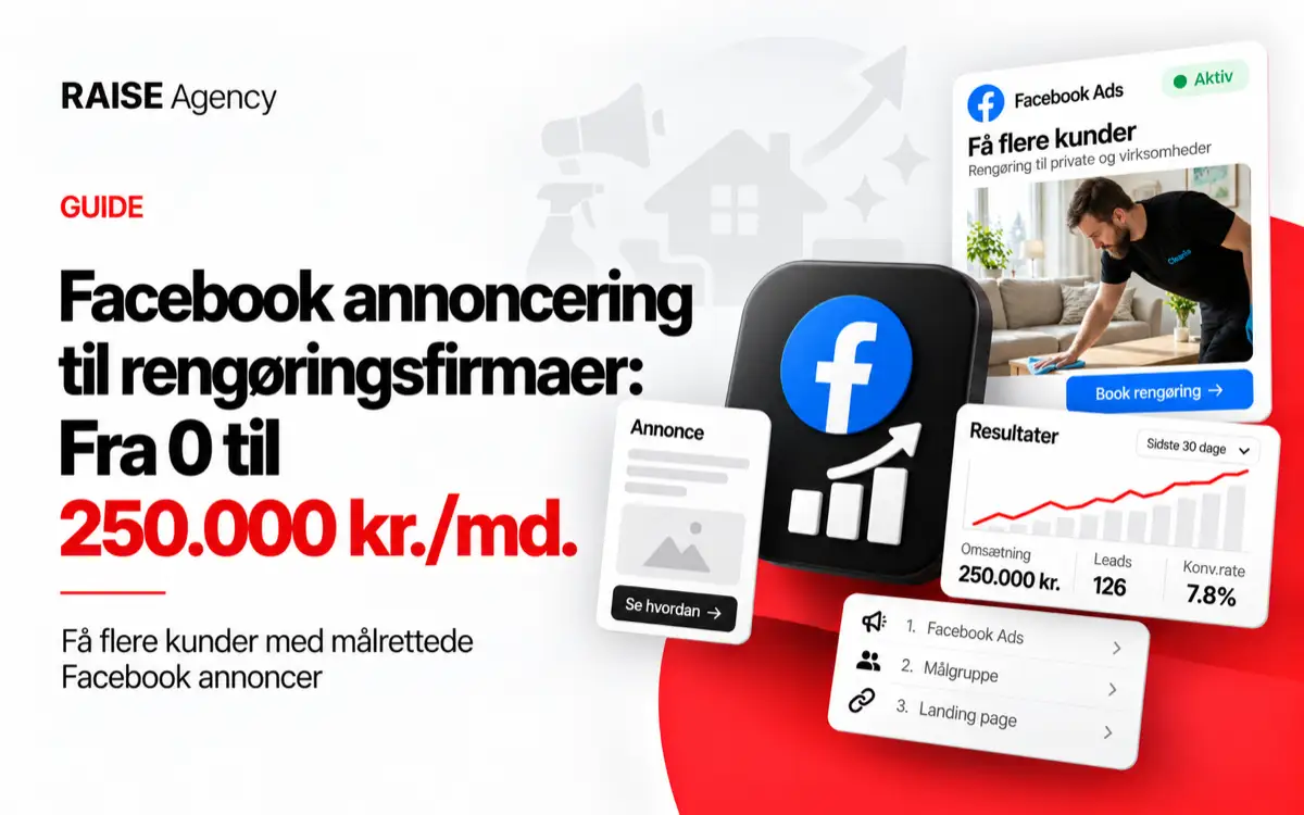 Facebook annoncering til rengøringsfirmaer